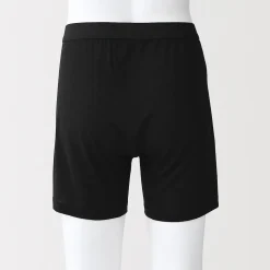 Boxer tricoté lisse en lyocell pour homme