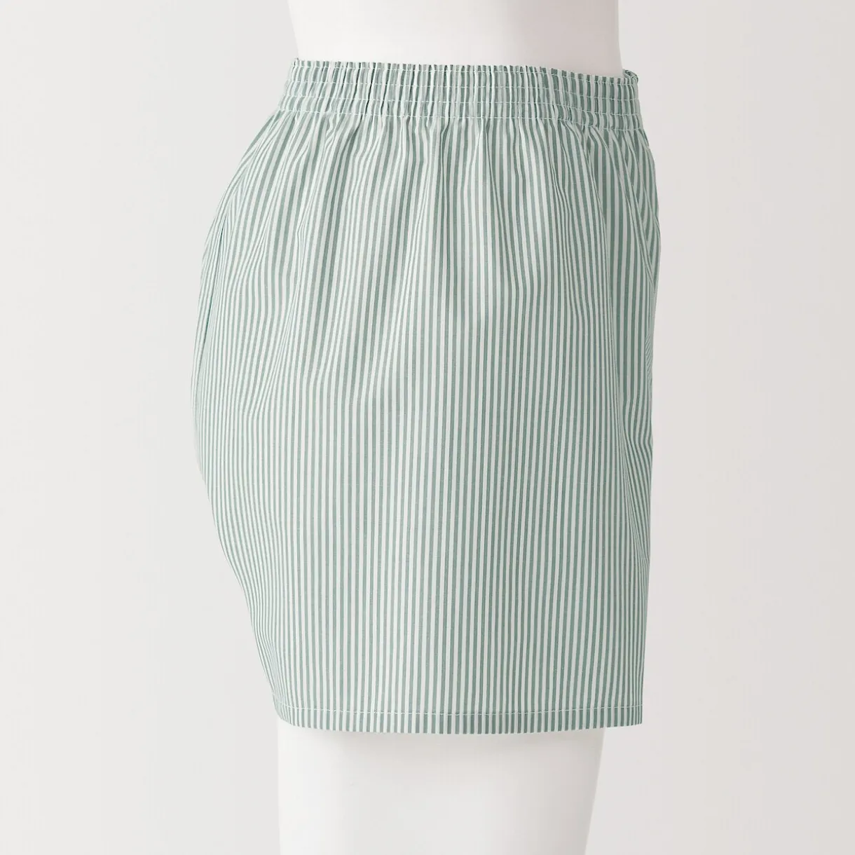 Boxers à ouverture frontale en pur coton pour homme