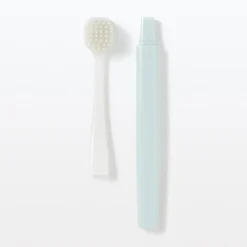 Brosse à dents avec tête interchangeable ‐ Large, poils souples