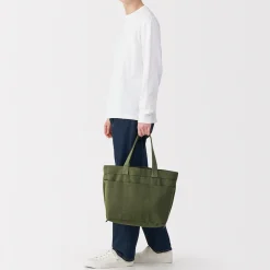 Cabas en toile vertical