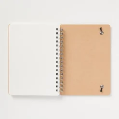 Cahier à double spirale en papier de haute qualité pointillé A6