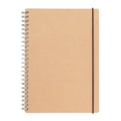 Cahier double spirale papier à points A5