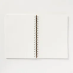 Cahier double spirale papier à points A5