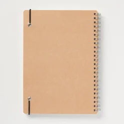 Cahier double spirale papier à points A5