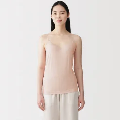 Caraco à soutien intégré en mélange de lyocell pour femme