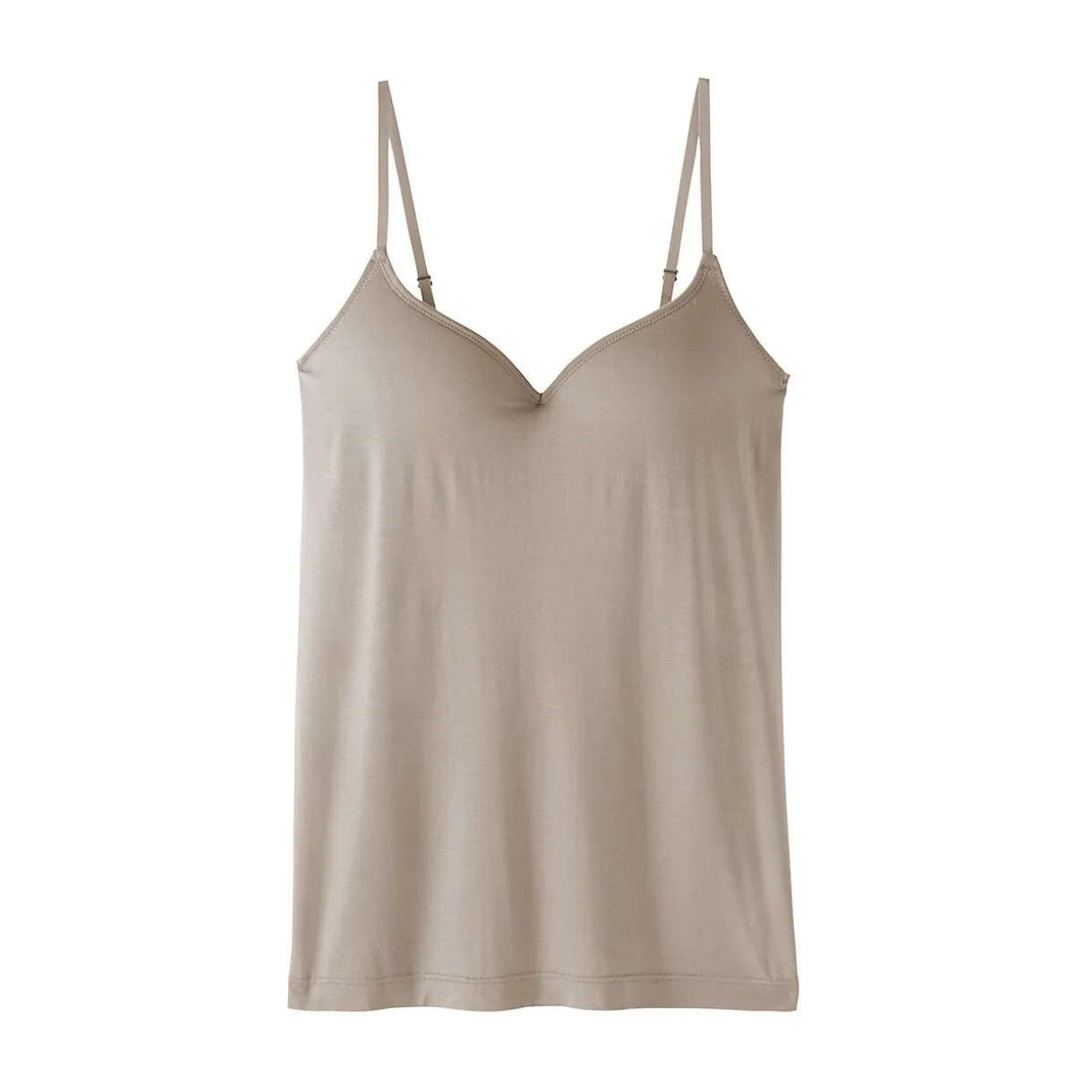 Caraco à soutien intégré en mélange de lyocell pour femme