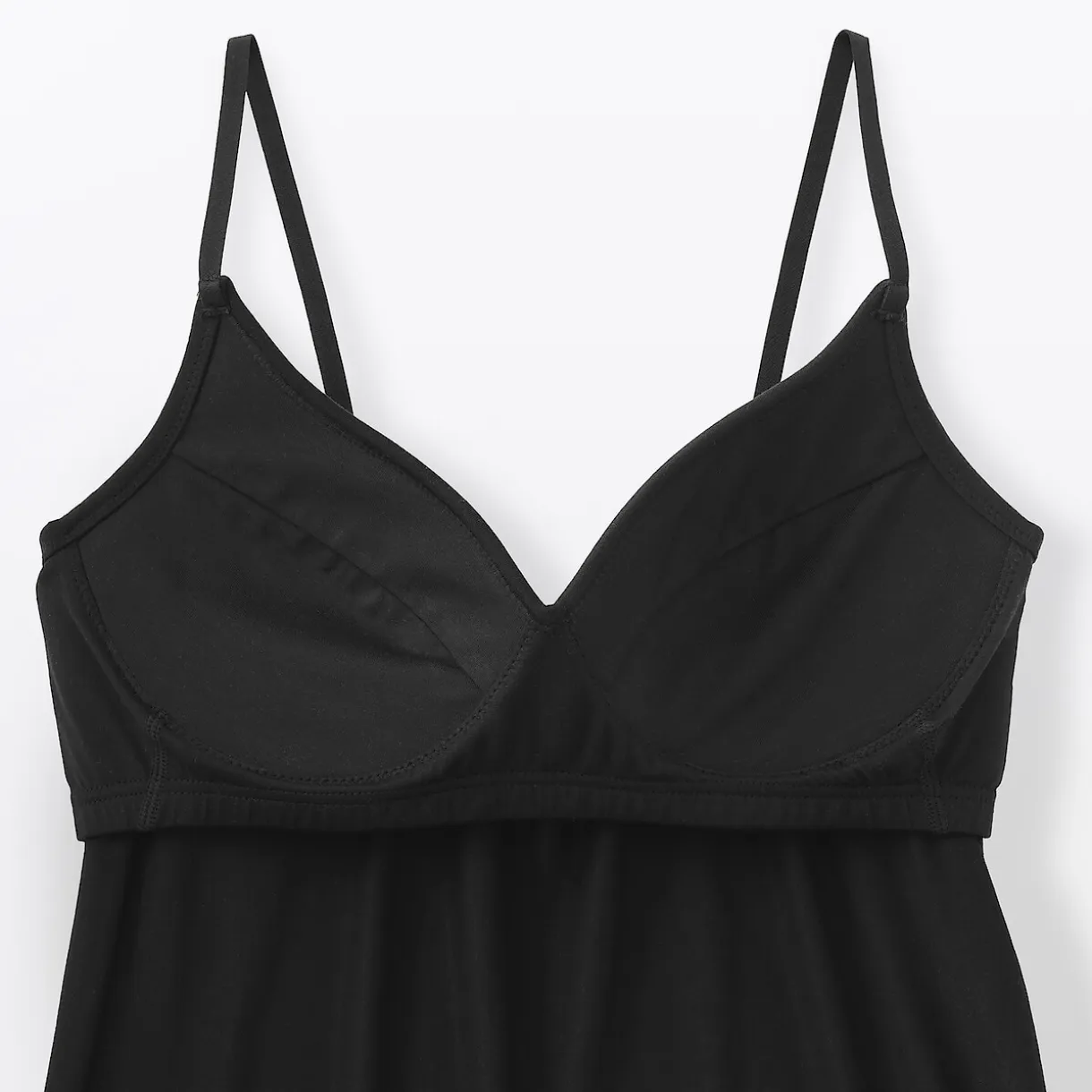 Caraco à soutien intégré en mélange de lyocell pour femme