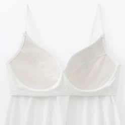 Caraco à soutien intégré en mélange de lyocell pour femme