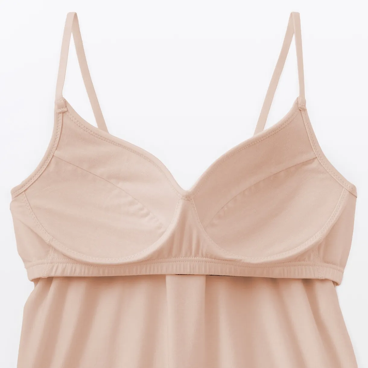 Caraco à soutien intégré en mélange de lyocell pour femme