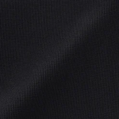 Cardigan à col ras du cou en coton biologique tricoté et gaufré pour femme