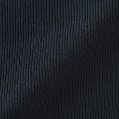 Cardigan zippé et côtelé en mélange de coton pour homme