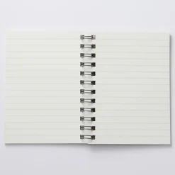 Carnet à double spirale en papier d``arbres de plantation A7