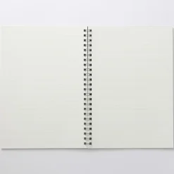 Carnet à double spirale en papier d`arbres de plantation A5