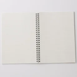 Carnet à double spirale en papier d`arbres de plantation A5