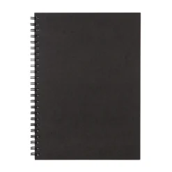 Carnet double spirale en papier recyclé A5