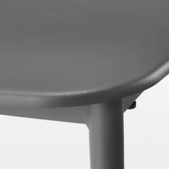 Chaise en aluminium - Gris foncé