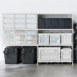 Chariot plateforme modulaire en polypropylène recyclé