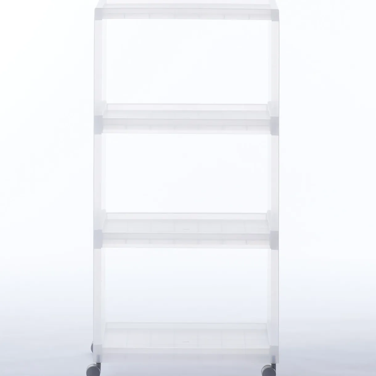 Chariot PP 3 étages L29X P41.5X H83cm