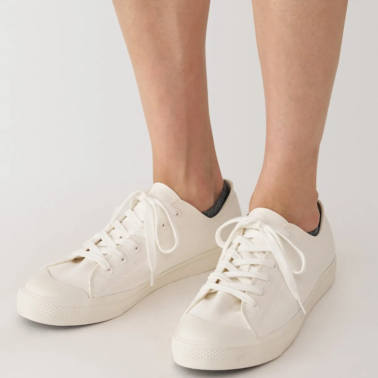 Chaussettes basses à angle droit pour homme ‐ Rayé.