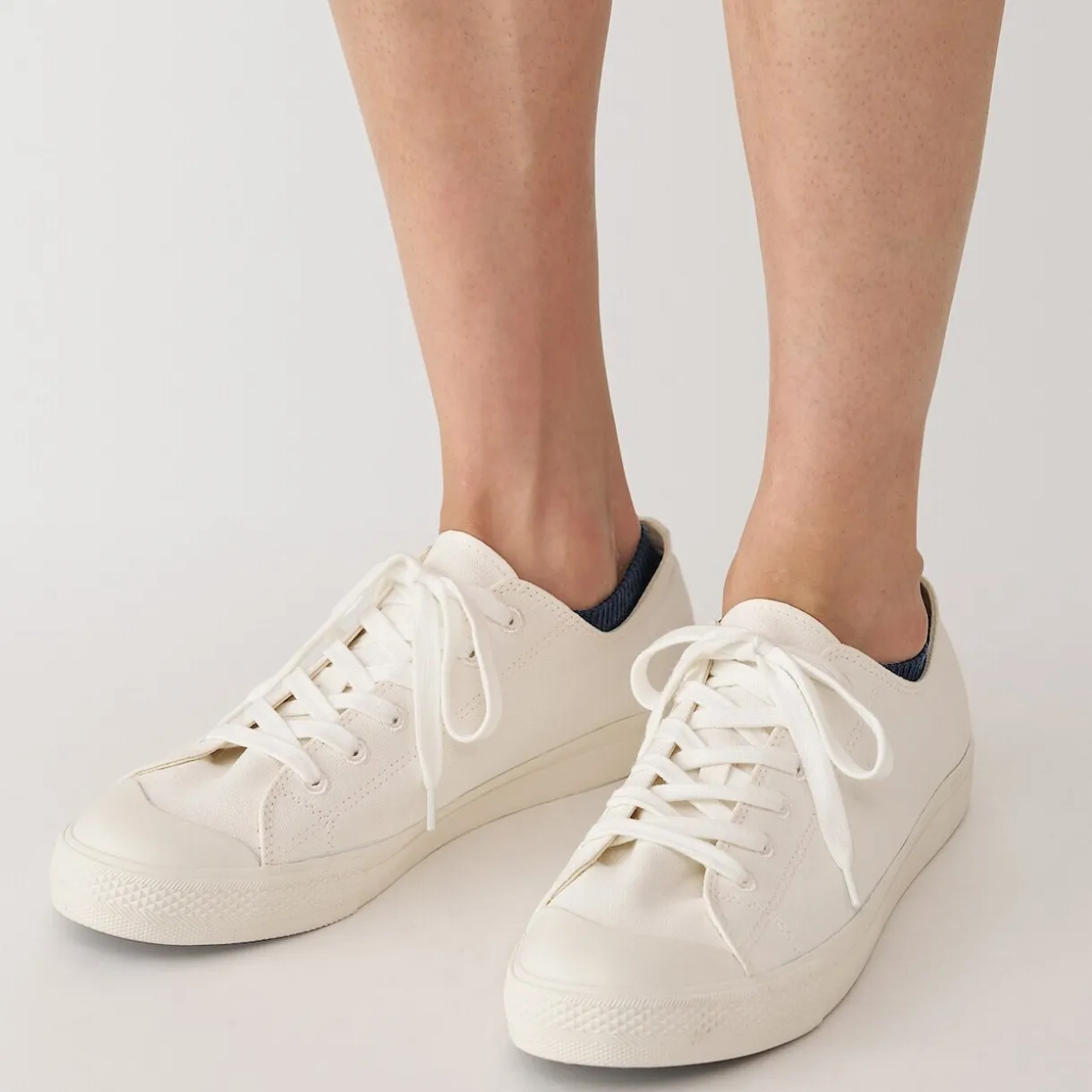 Chaussettes basses à angle droit pour homme ‐ Rayé.