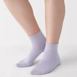 Chaussettes cheville en modal mélangé à angle droit avec bord confortable pour femme