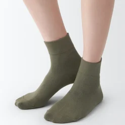 Chaussettes cheville en modal mélangé à angle droit avec bord confortable pour femme