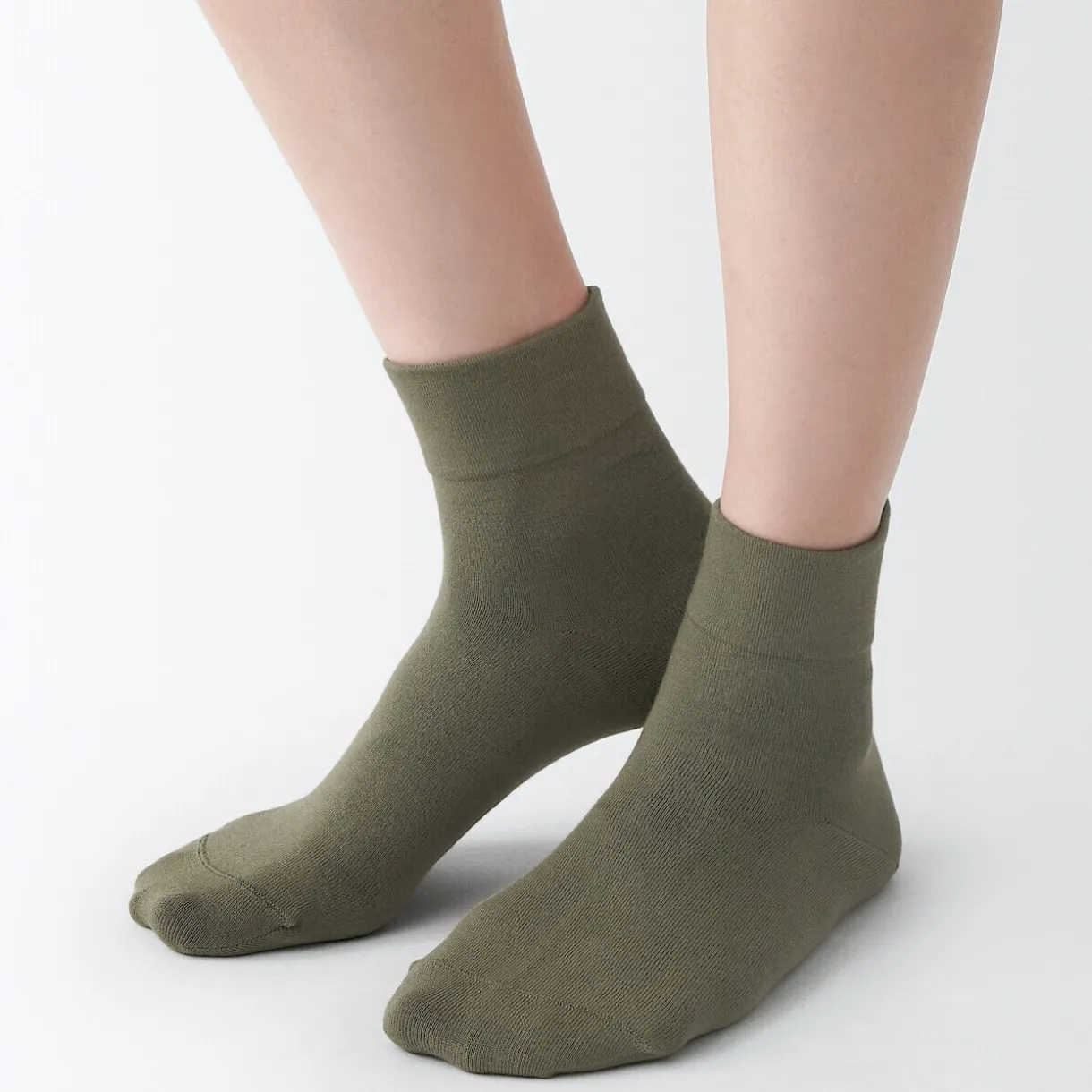 Chaussettes cheville en modal mélangé à angle droit avec bord confortable pour femme