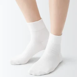 Chaussettes cheville en modal mélangé à angle droit avec bord confortable pour femme