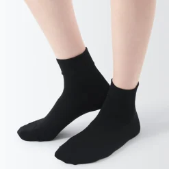 Chaussettes cheville en modal mélangé à angle droit avec bord confortable pour femme
