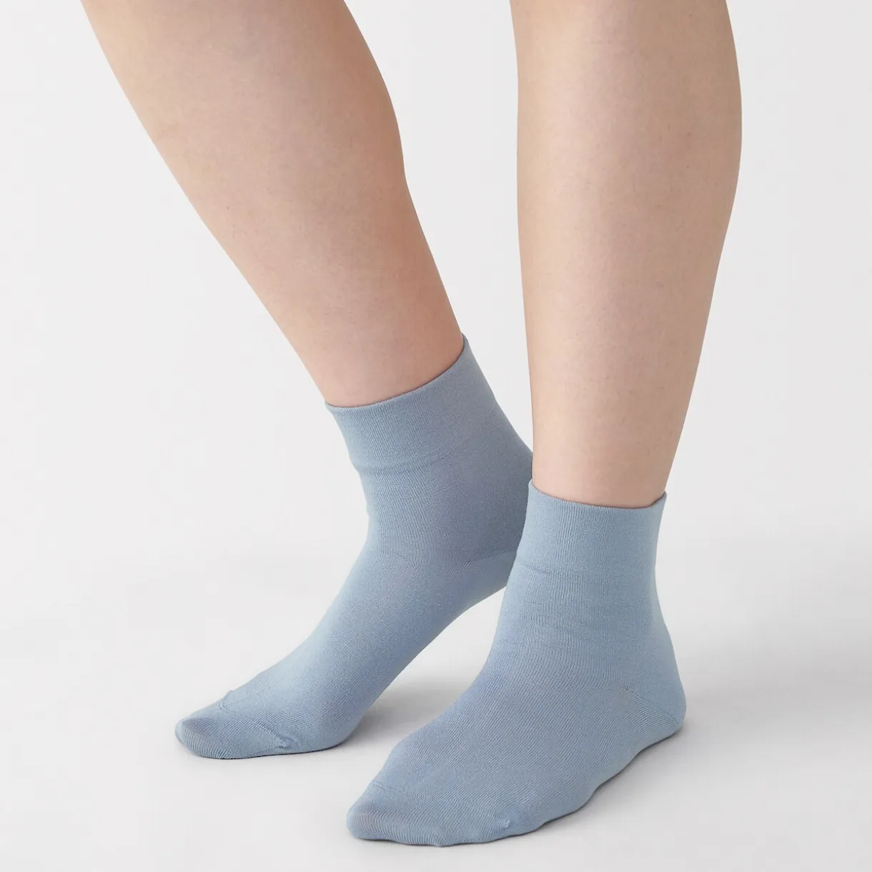 Chaussettes cheville en modal mélangé à angle droit avec bord confortable pour femme