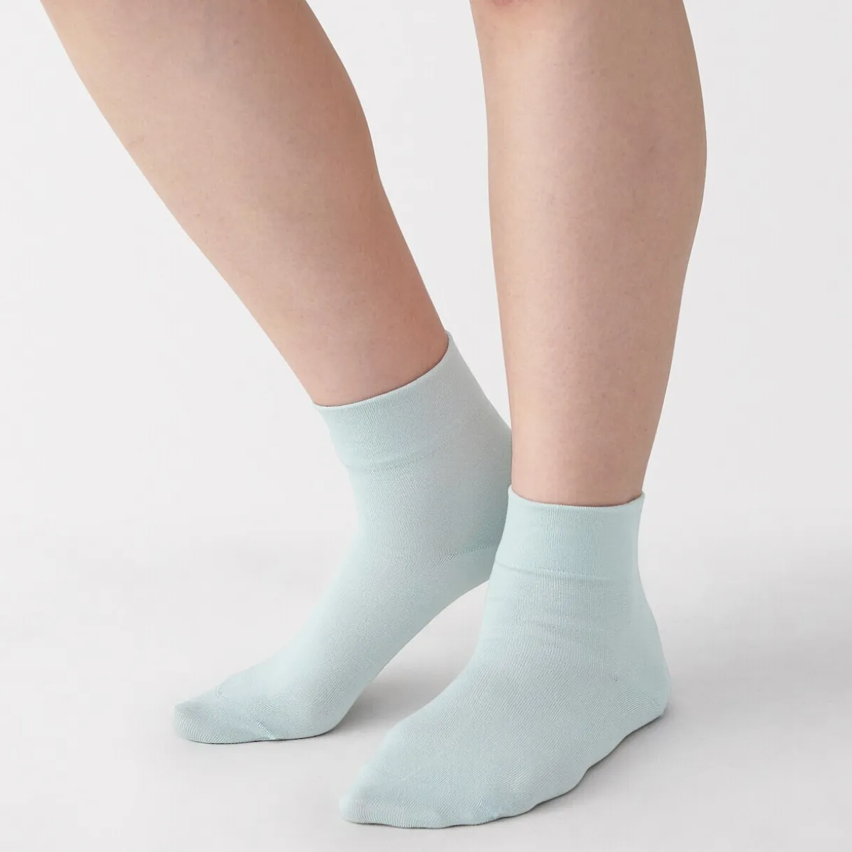 Chaussettes cheville en modal mélangé à angle droit avec bord confortable pour femme