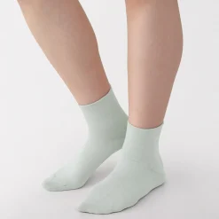 Chaussettes cheville en modal mélangé à angle droit avec bord confortable pour femme