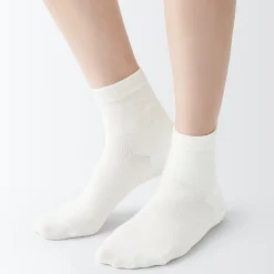 Chaussettes courtes 3 couches à angle droit femme