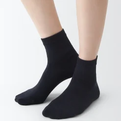 Chaussettes courtes 3 couches à angle droit femme