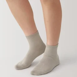 Chaussettes courtes 3 couches à angle droit femme