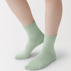 Chaussettes courtes 3 couches à angle droit femme