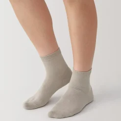 Chaussettes courtes 3 couches à angle droit femme