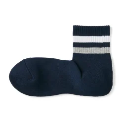 Chaussettes courtes doublées en peluche à angle droit pour homme