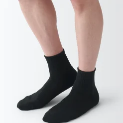 Chaussettes courtes en peluche à angle droit pour homme