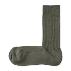 Chaussettes côtelées à angle droit pour homme