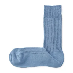 Chaussettes côtelées à angle droit pour homme