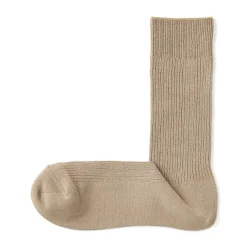 Chaussettes côtelées à angle droit pour homme
