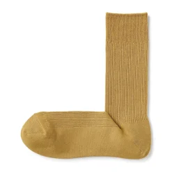 Chaussettes côtelées à angle droit pour homme