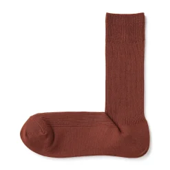 Chaussettes côtelées à angle droit pour homme
