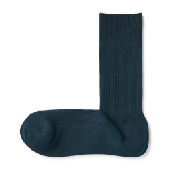 Chaussettes côtelées à angle droit pour homme