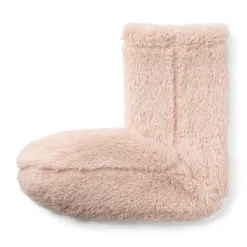 Chaussettes d'intérieur en polyester recyclé et molleton Boa pour femme