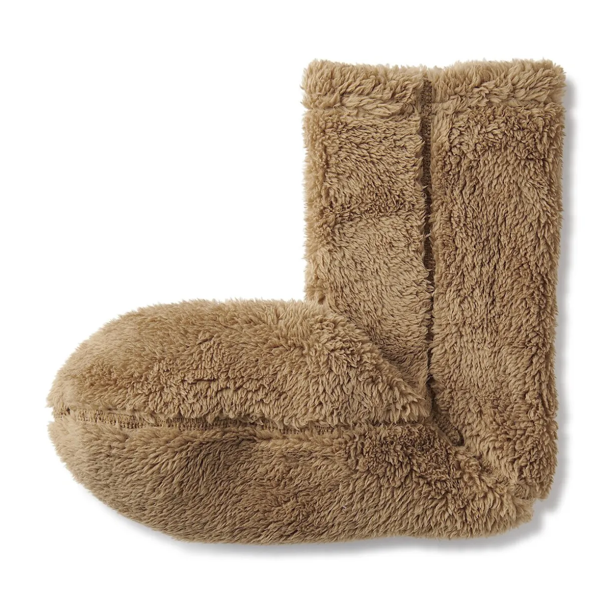 Chaussettes d'intérieur en polyester recyclé et molleton Boa pour homme