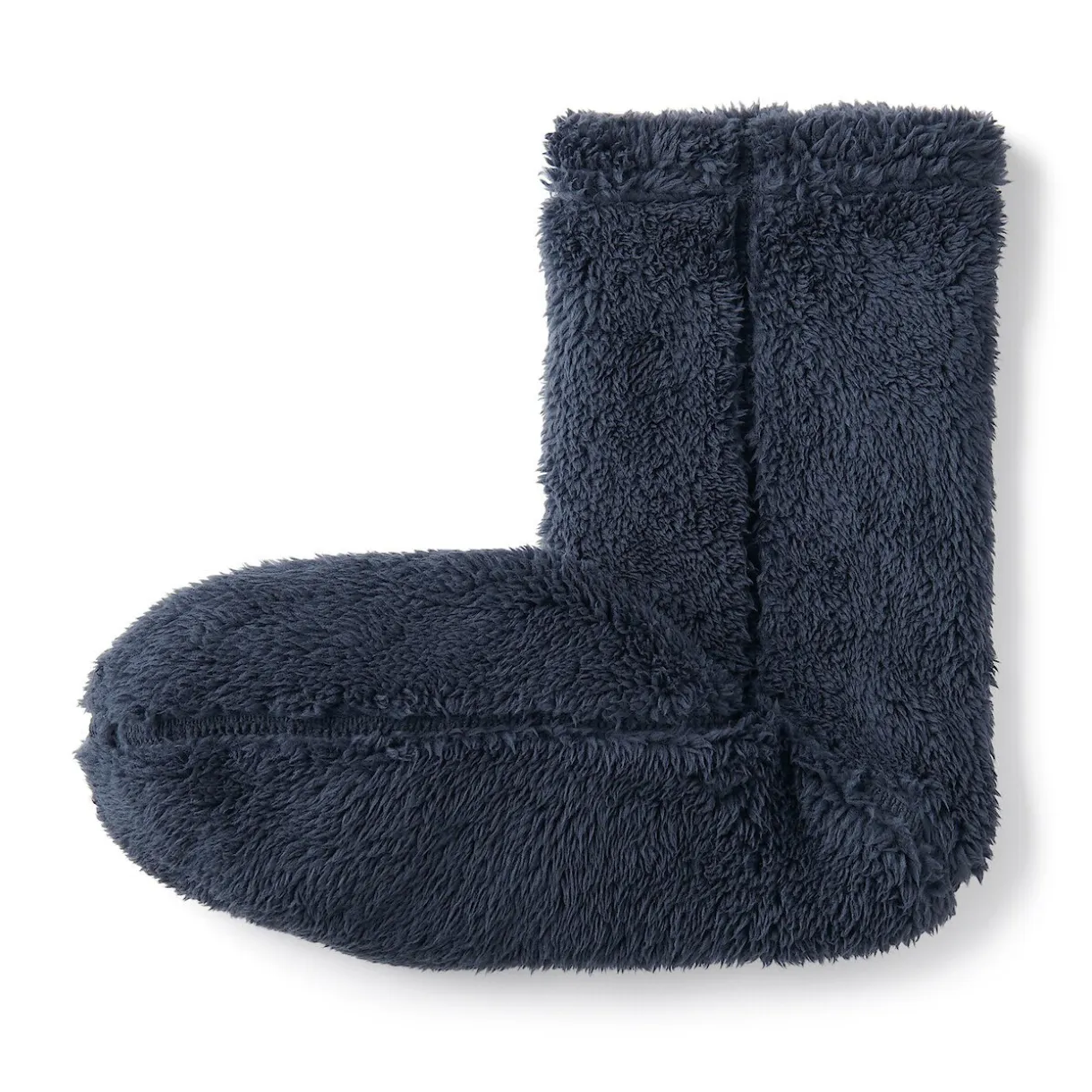 Chaussettes d'intérieur en polyester recyclé et molleton Boa pour homme