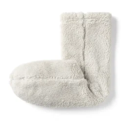 Chaussettes d'intérieur en polyester recyclé et molleton Boa pour homme