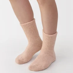 Chaussettes d'intérieur en laine mélangée pour femme